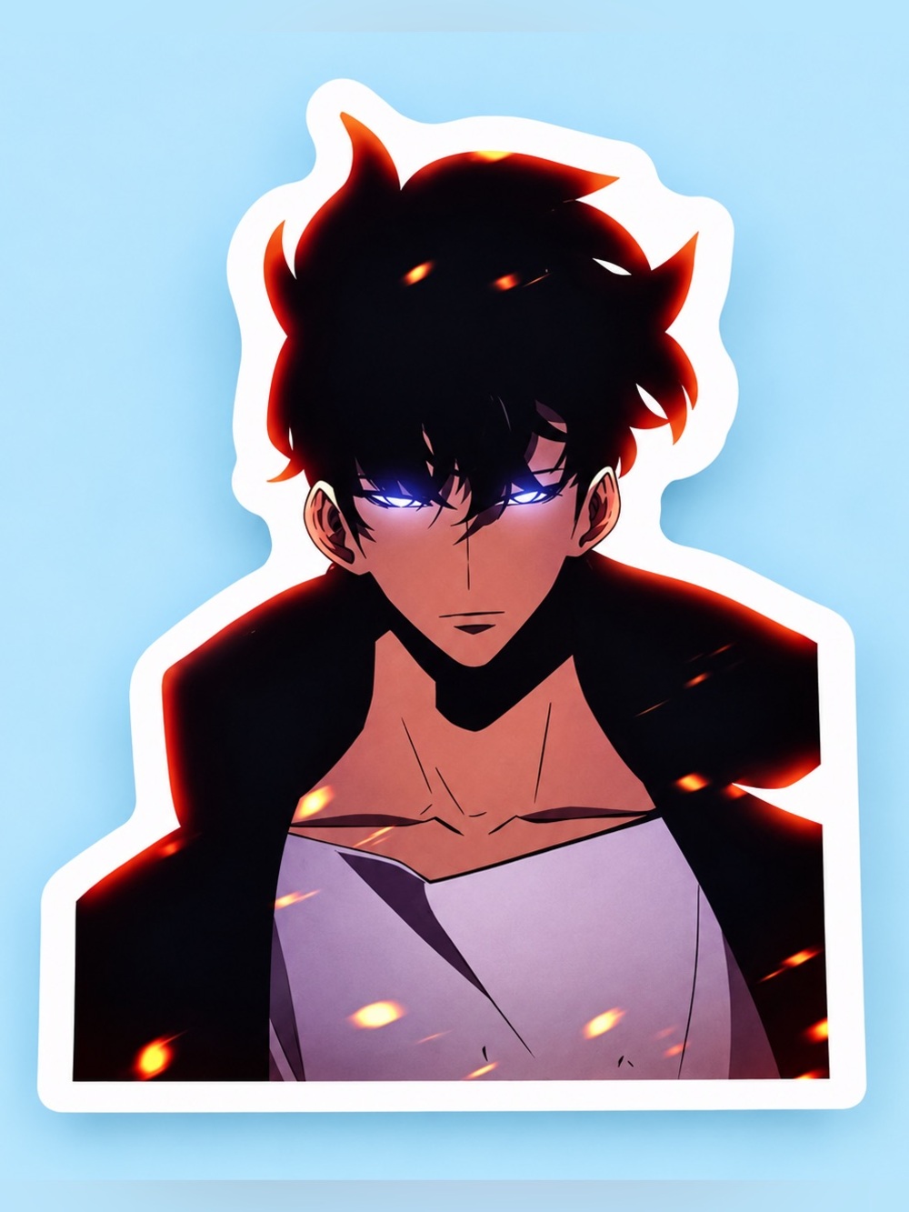 Sung Jinwoo | Solo Leveling | Anime Vinyl Sticker | 5/$10